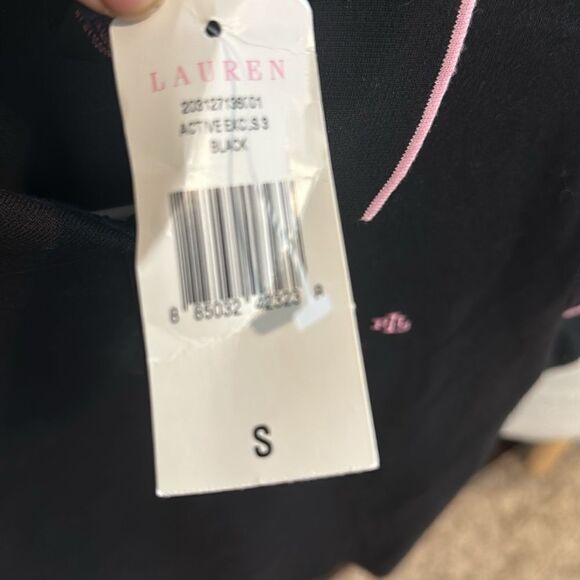 Lauren Ralph Lauren Black Polo Shirt S - Picture 5 of 6